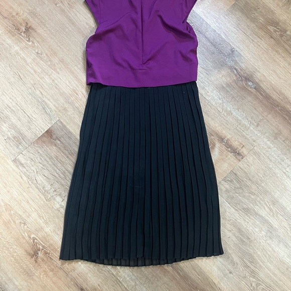 New With Tags - Banana Republic Purple and Black Dress - Picture 4 of 9